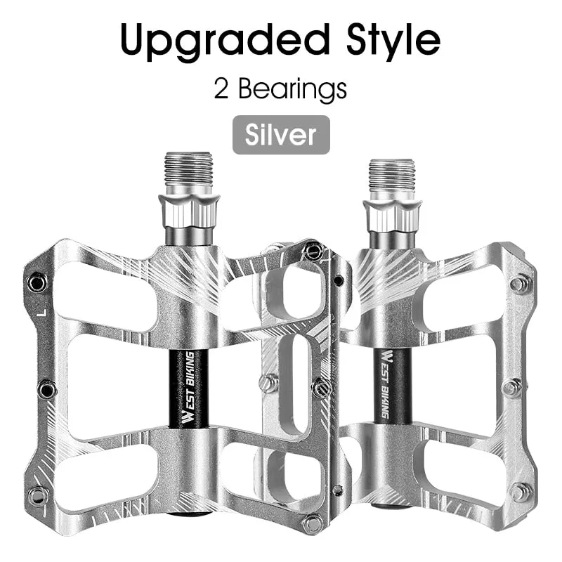 3 Bearings Bicycle Pedals Ultralight Anti-slip CNC BMX MTB Road Bike Pedal Cycling Sealed Bearing Bike Pedals