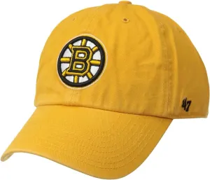 47 Brand NHL Boston Bruins Clean Up Adjustable Hat 