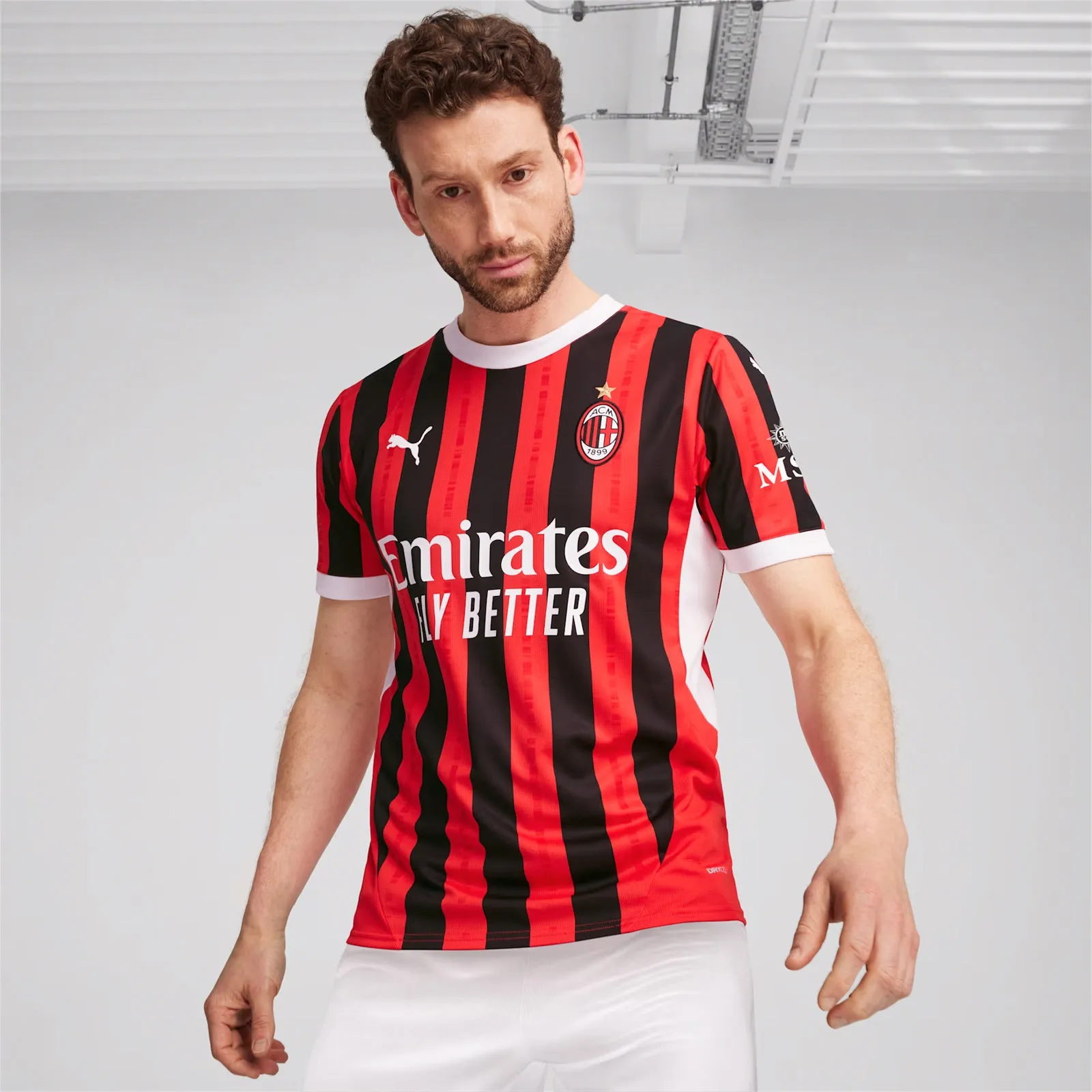 AC Milan 2024/25 Men's Home Jersey Football Soccer by Puma