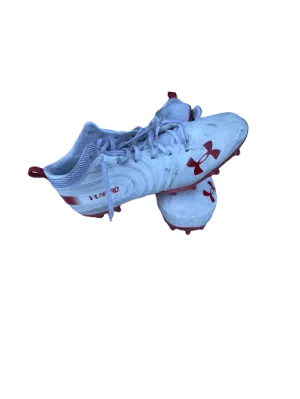 Adam Krumholz Wisconsin Football Game-Worn Cleats (Photo Matched)(Size 12.5)