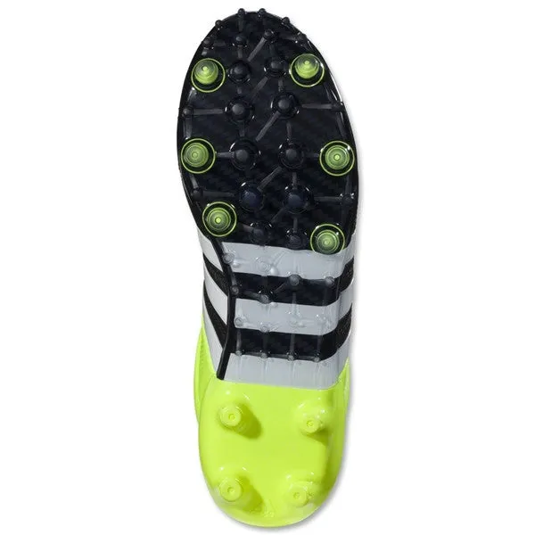 Adidas ACE 15.1 FG/AG Leather (Black/White/Solar Yellow)