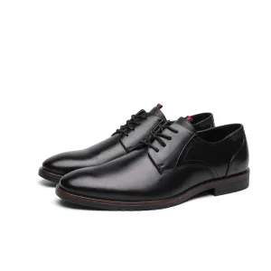 Angelo Ricci™ Classic Leather Elegant Oxford Shoes