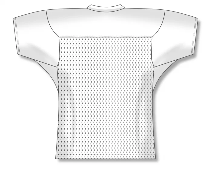 Athletic Knit (AK) F810-000 White Pro Football Jersey