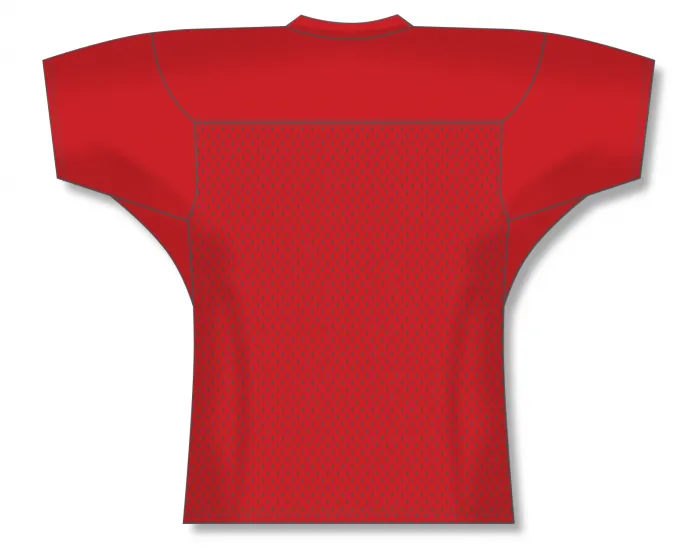 Athletic Knit (AK) F810-005 Red Pro Football Jersey