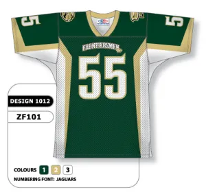 Athletic Knit Custom Sublimated Football Jersey Design 1012