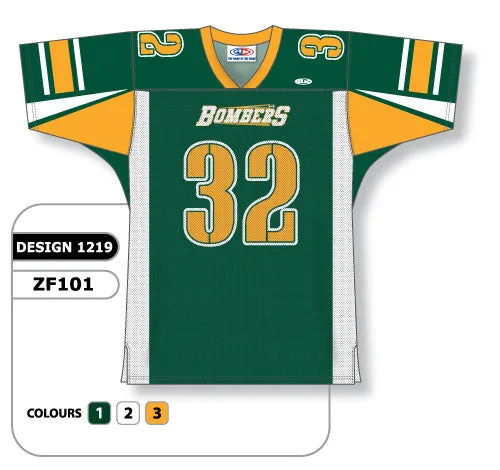 Athletic Knit Custom Sublimated Football Jersey Design 1219