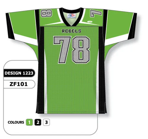 Athletic Knit Custom Sublimated Football Jersey Design 1223