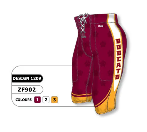 Athletic Knit Custom Sublimated Football Pant Design 1209