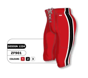 Athletic Knit Custom Sublimated Football Pant Design 1224