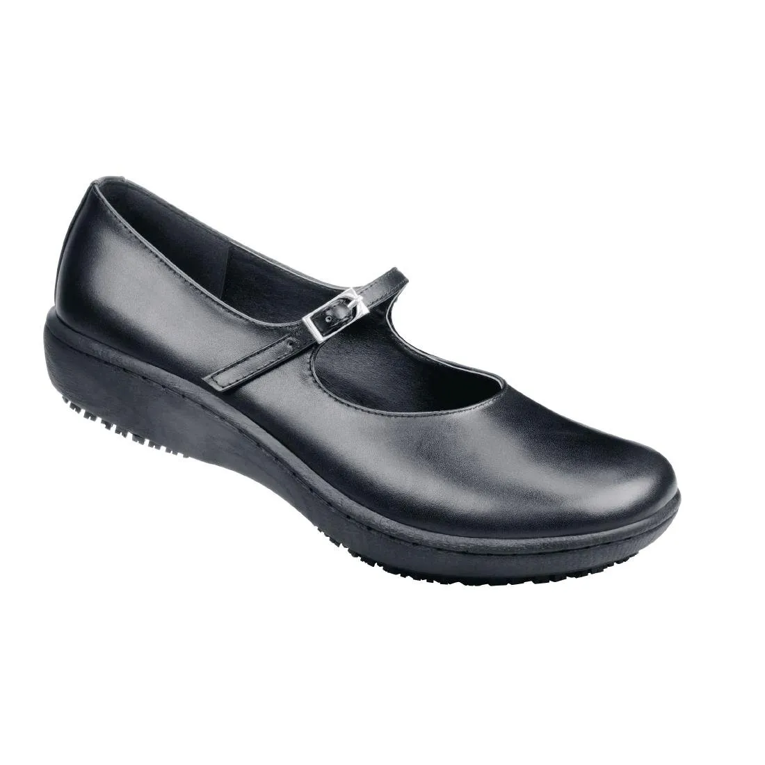 BB602-39 Shoes for Crews Womens Mary Jane Slip On Dress Shoe Size 39