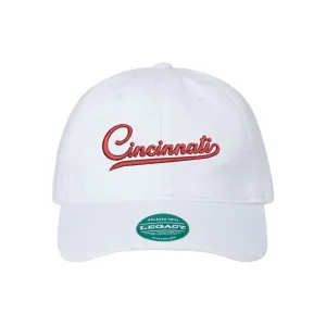 Cincinnati Embroidered Adult Baseball Hat