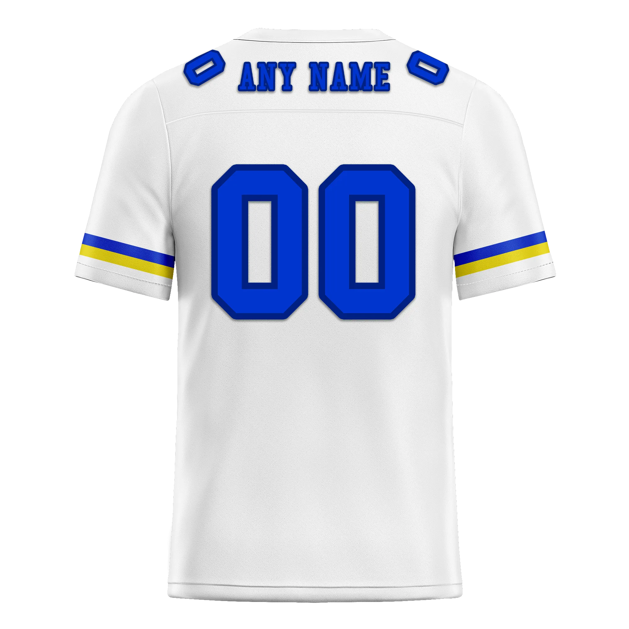 Custom White Classic Style Personalized Authentic Football Jersey FBJ02-bd0a7008