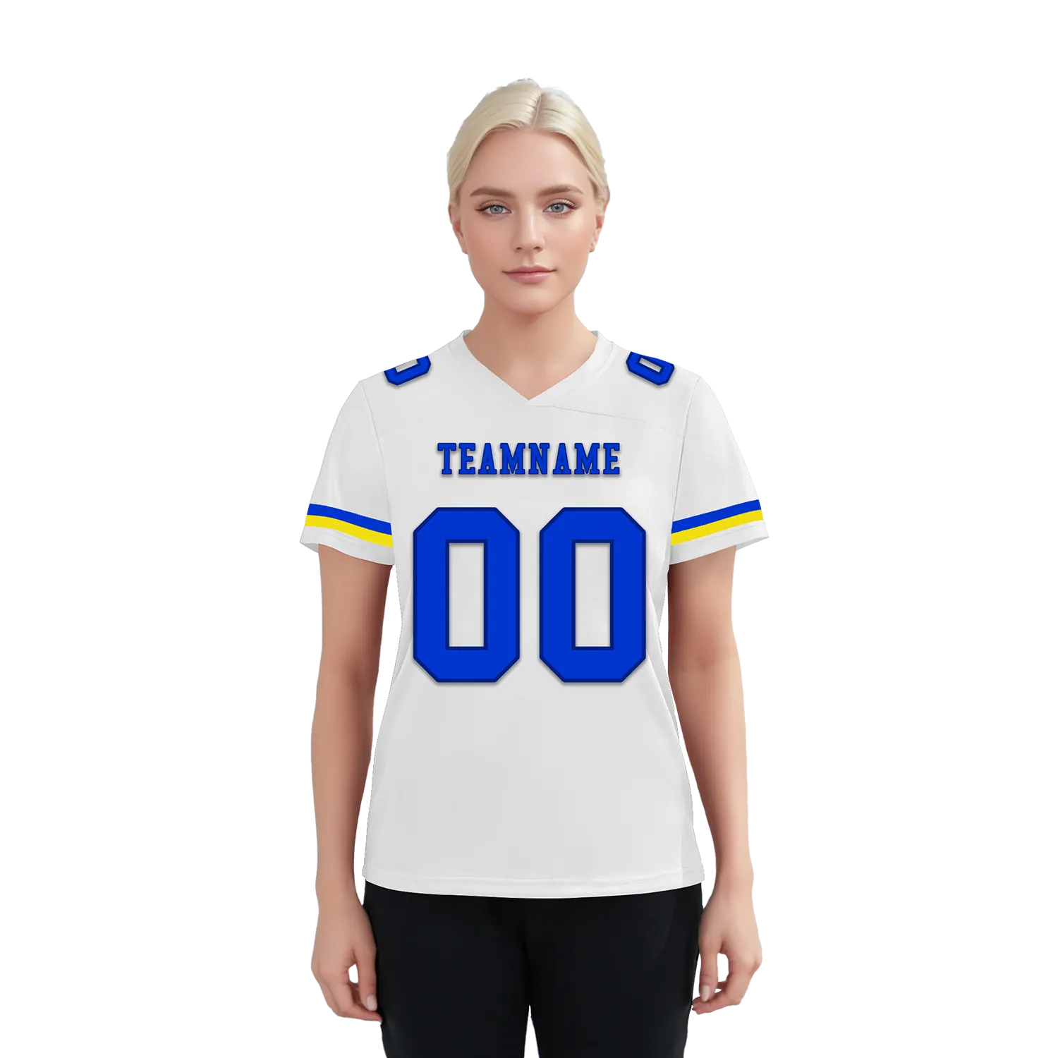 Custom White Classic Style Personalized Authentic Football Jersey FBJ02-bd0a7008