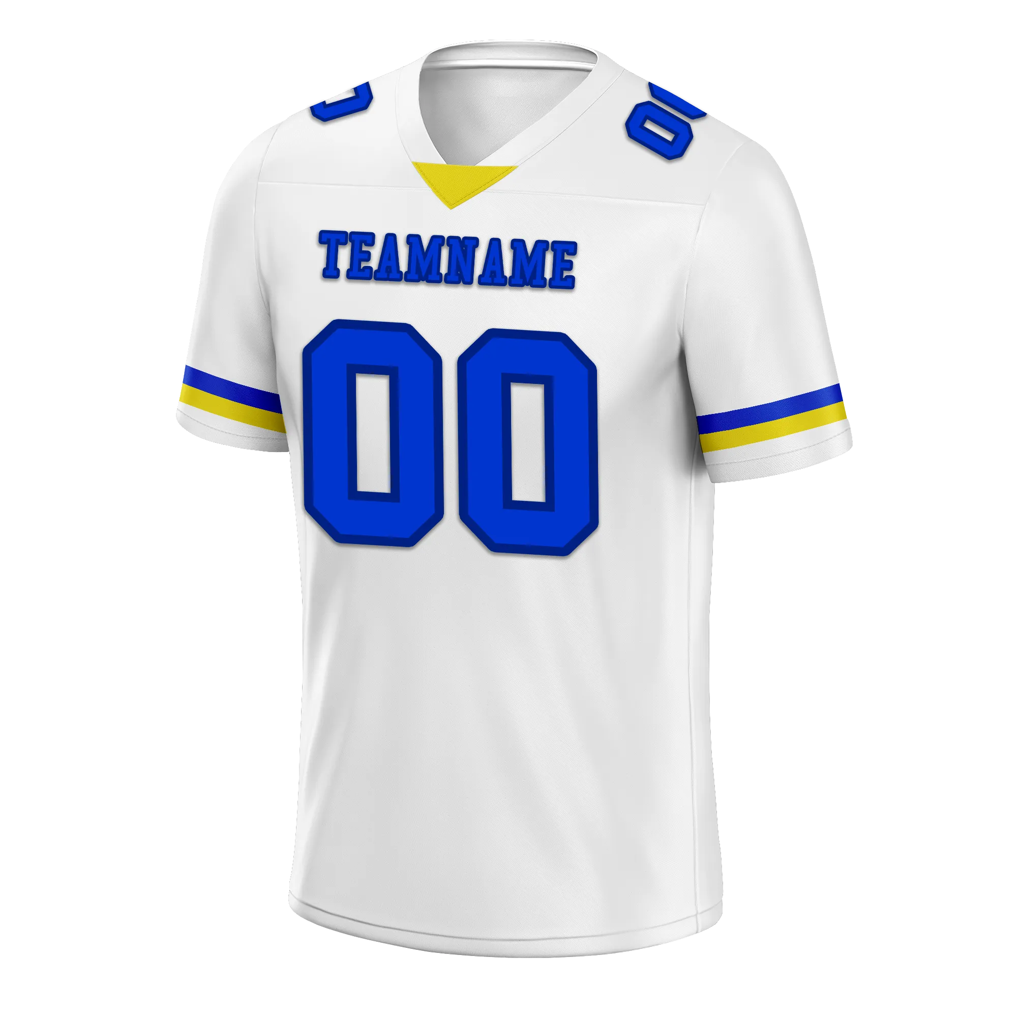 Custom White Classic Style Personalized Authentic Football Jersey FBJ02-bd0a7008