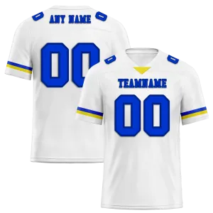 Custom White Classic Style Personalized Authentic Football Jersey FBJ02-bd0a7008