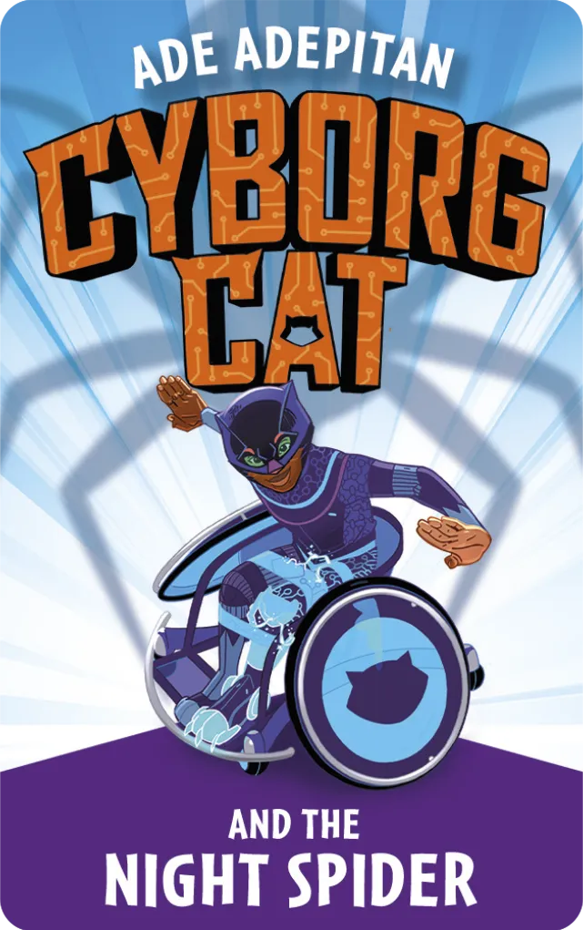 Cyborg Cat and the Night Spider