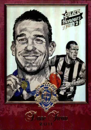 Dane Swan, Brownlow Sketch, 2015 Select AFL Honours 2