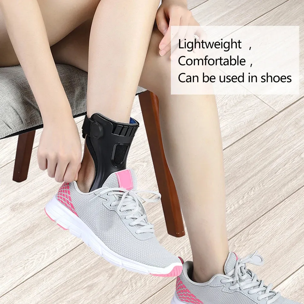 Drop Foot Brace Orthosis AFO AFOs Ankle Support With Comfortable Inflatable Airbag for Hemiplegia Stroke Shoes Walking