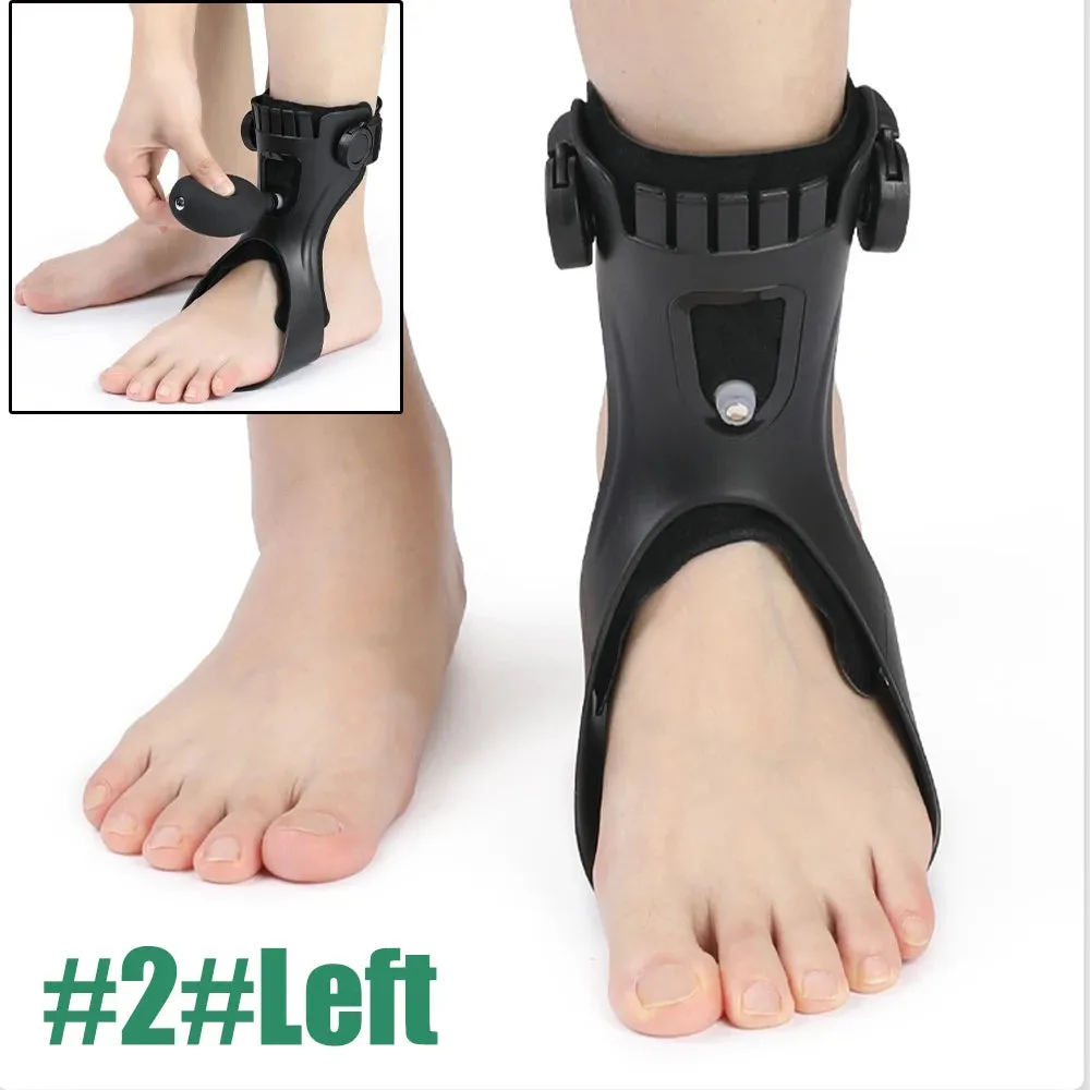 Drop Foot Brace Orthosis AFO AFOs Ankle Support With Comfortable Inflatable Airbag for Hemiplegia Stroke Shoes Walking