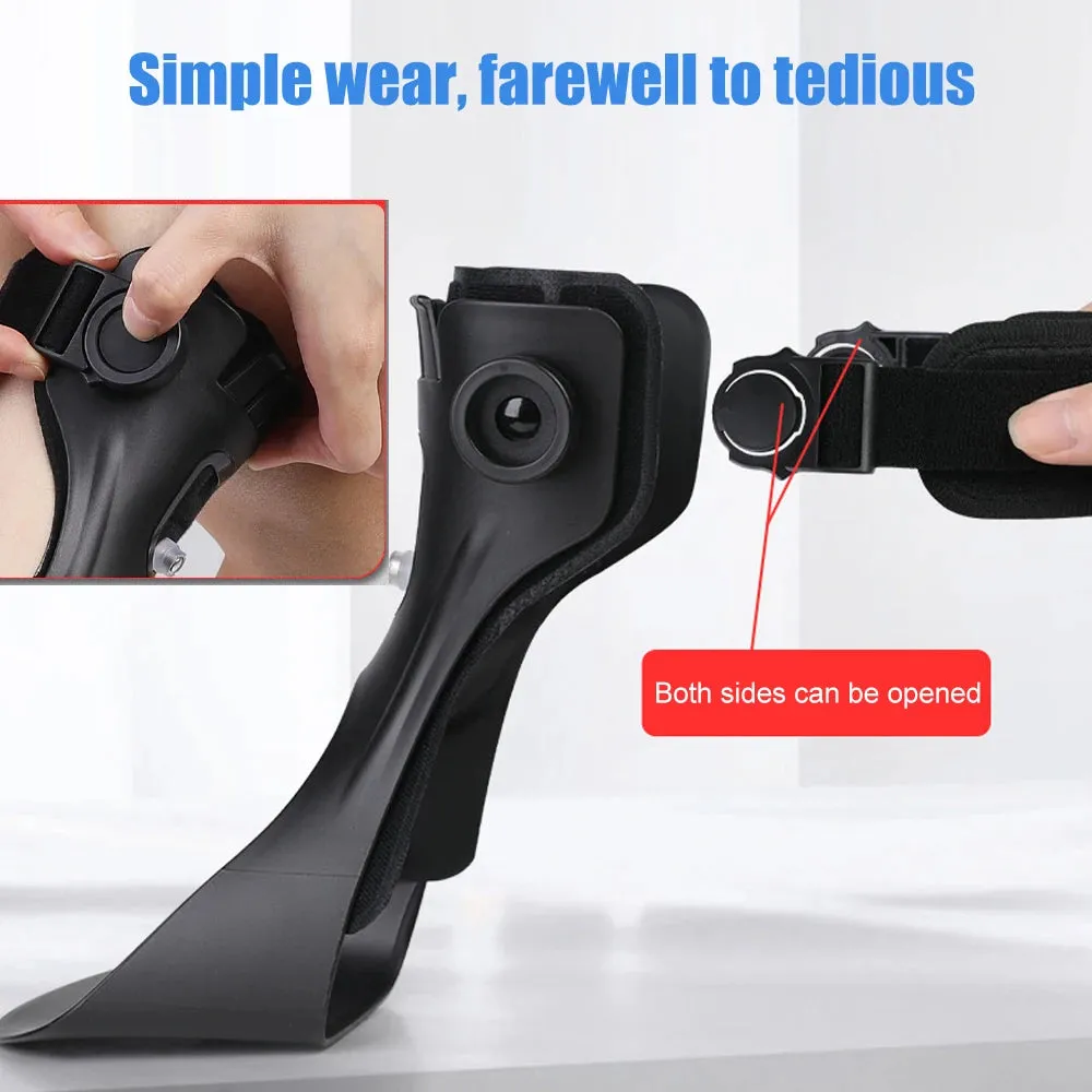 Drop Foot Brace Orthosis AFO AFOs Ankle Support With Comfortable Inflatable Airbag for Hemiplegia Stroke Shoes Walking