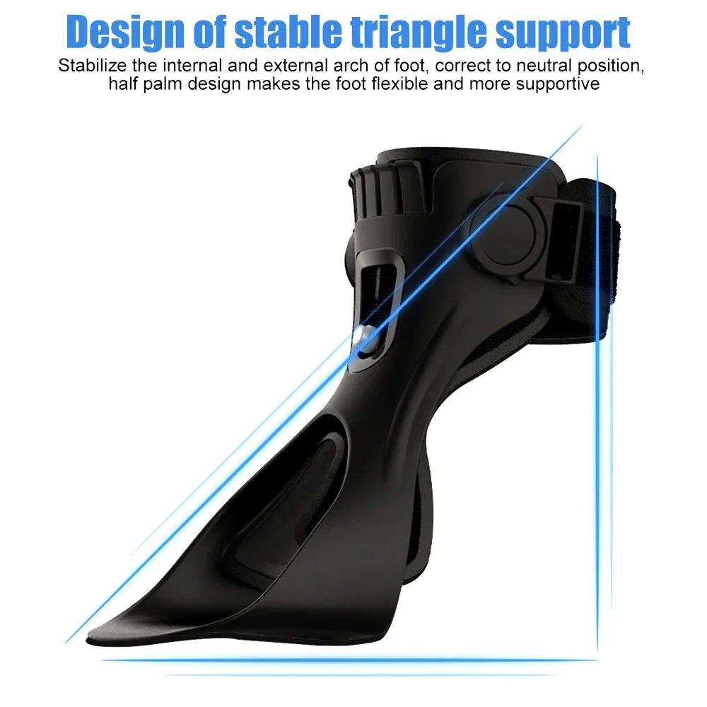 Drop Foot Brace Orthosis AFO AFOs Ankle Support With Comfortable Inflatable Airbag for Hemiplegia Stroke Shoes Walking