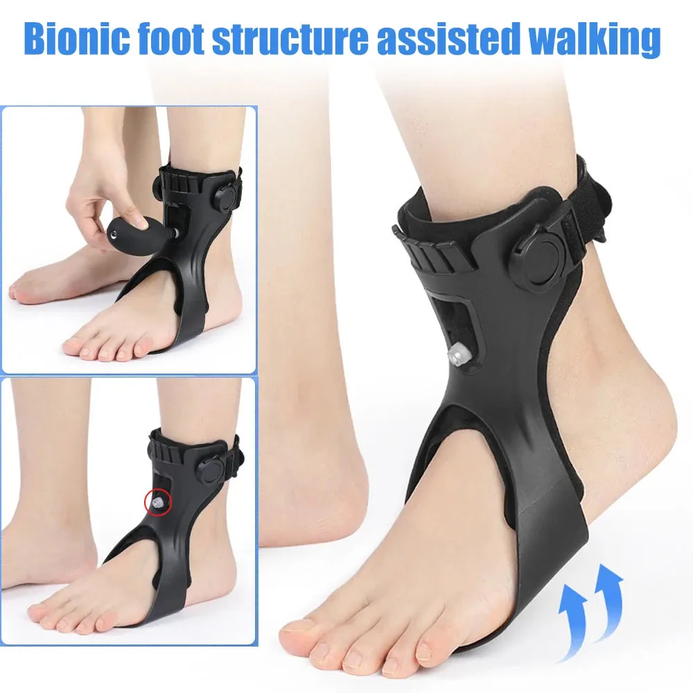 Drop Foot Brace Orthosis AFO AFOs Ankle Support With Comfortable Inflatable Airbag for Hemiplegia Stroke Shoes Walking