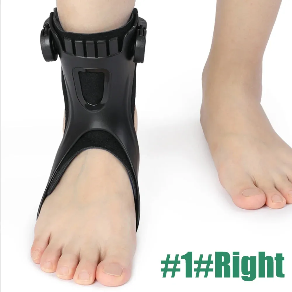 Drop Foot Brace Orthosis AFO AFOs Ankle Support With Comfortable Inflatable Airbag for Hemiplegia Stroke Shoes Walking