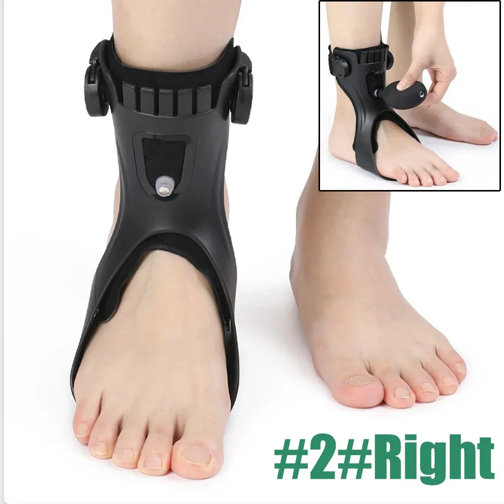 Drop Foot Brace Orthosis AFO AFOs Ankle Support With Comfortable Inflatable Airbag for Hemiplegia Stroke Shoes Walking