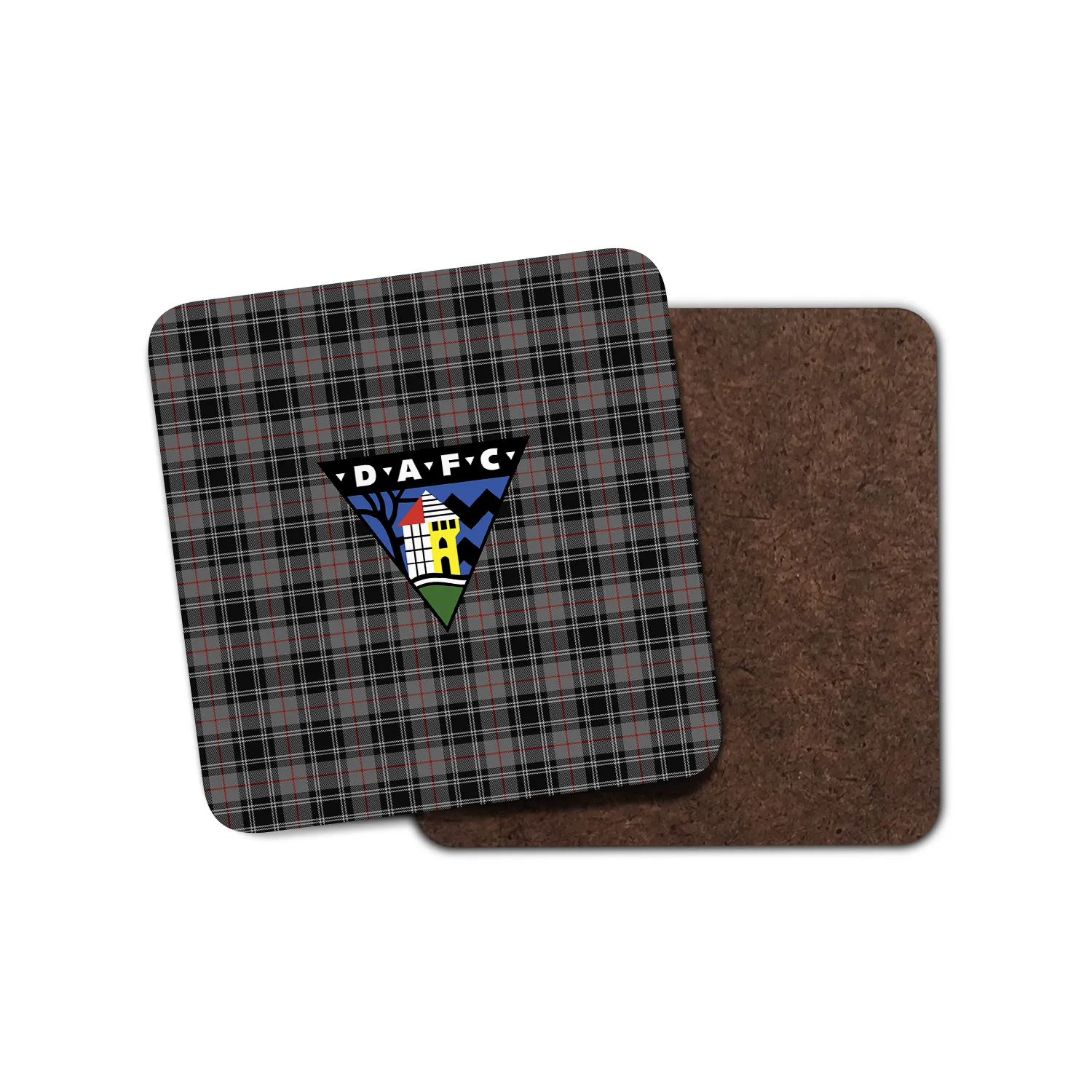 Dunfermline Athletic Tartan Coaster