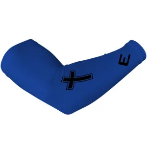 Faith Cross Blue Arm Sleeve