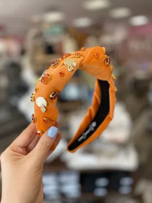 Fan Gear Football Headband - Orange [Brianna Cannon]