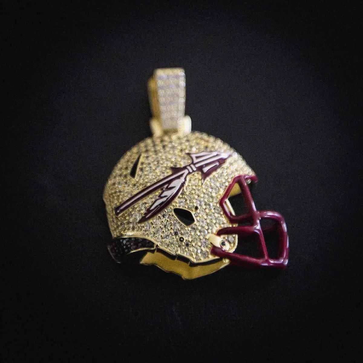 Florida State Football Helmet Pendant