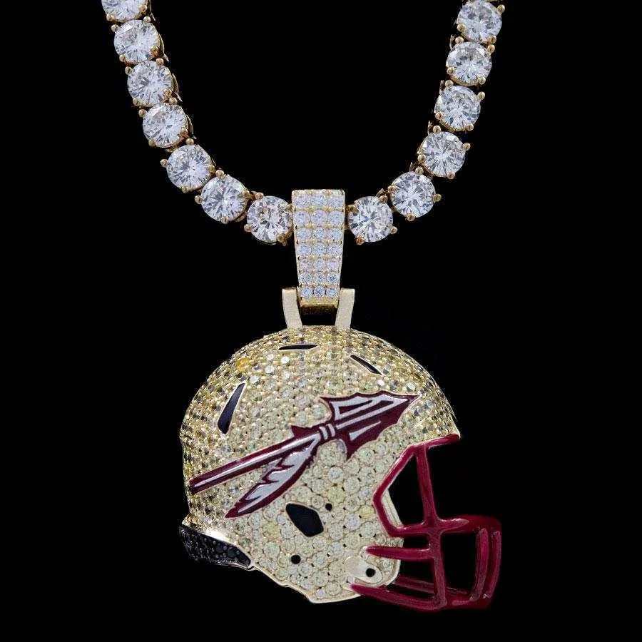 Florida State Football Helmet Pendant