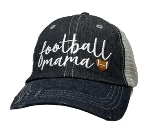 Football Mama Football Mama Football Mom Grandma Embroidered Hat Baseball Football -300