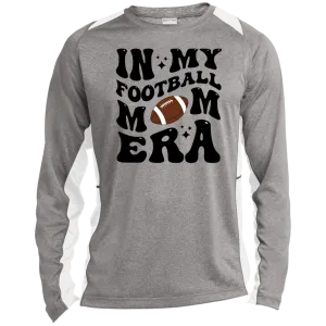 Football Mom ST361LS Long Sleeve Heather Colorblock Performance Tee