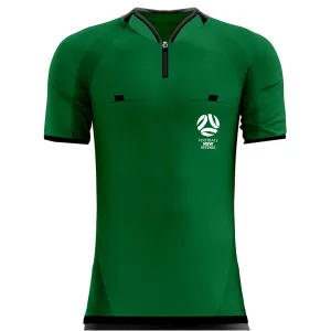 Football NSW Arbitro Drive Referee Jersey Green