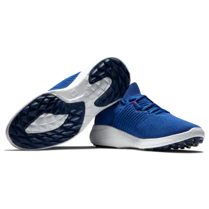 FootJoy Men's Flex XP Golf Shoes- Blue/White- Previous Season