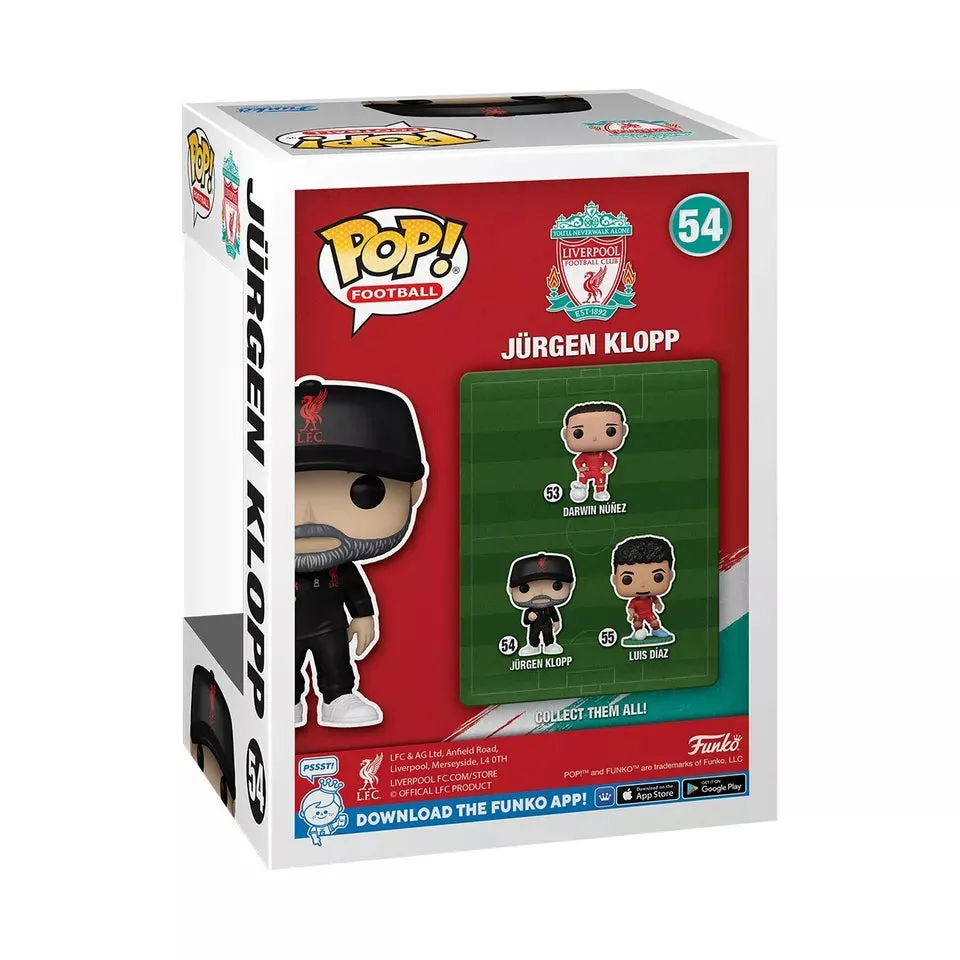 Funko POP! Jurgen Klopp Liverpool FC Vinyl Collectable Figure 54