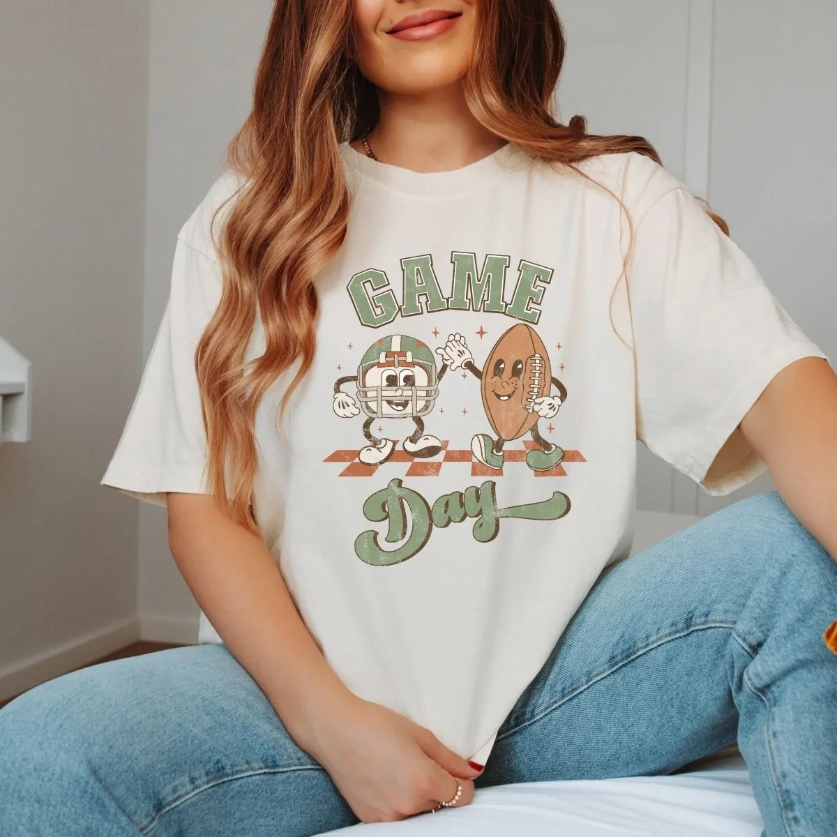 Game Day Football Friends Comfort Color Tee