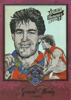 Gerard Healy, Brownlow Sketch, 2014 Select AFL Honours 2