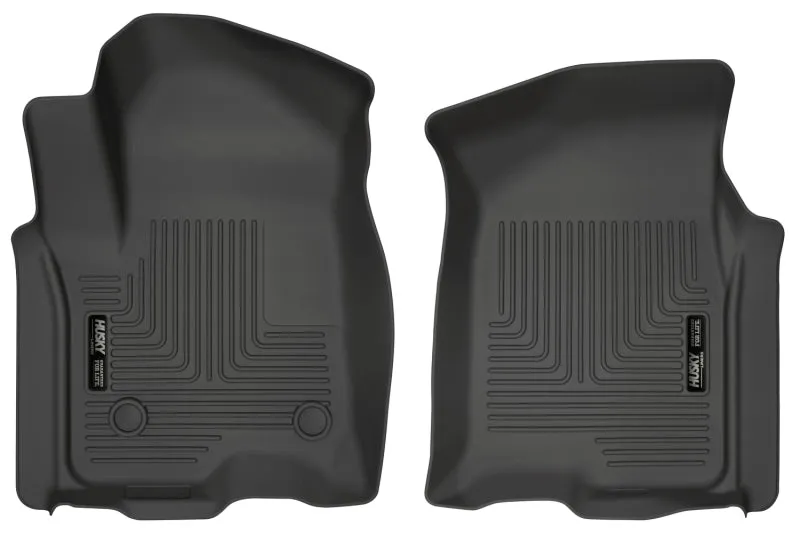 Husky Liners 19- GM Pickup Front Floor Liners Black