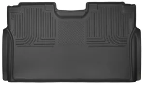 Husky Liners Weatherbeater 2nd Row Floor Liner - Black - Crew Cab - Ford Fullsize Truck 2015-16