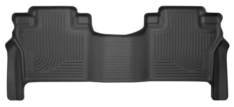 Husky Liners WeatherBeater 2nd Row Floor Liner - Black - Crew Cab - Nissan Fullsize Truck 2016-24