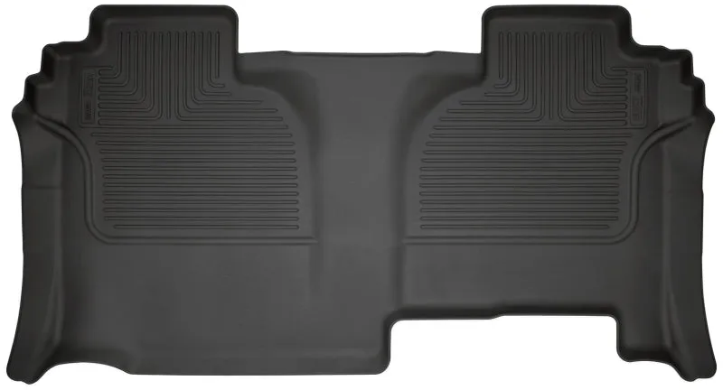 Husky Liners Weatherbeater 2nd Row Floor Liner - Black / Textured - GM Fullsize Truck 2019