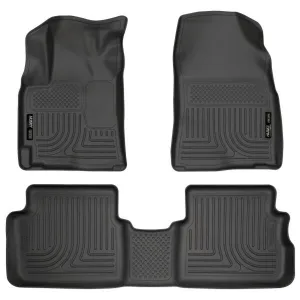 Husky Liners WeatherBeater Floor Liners - Front & Rear | 2013-2009 Toyota Corolla