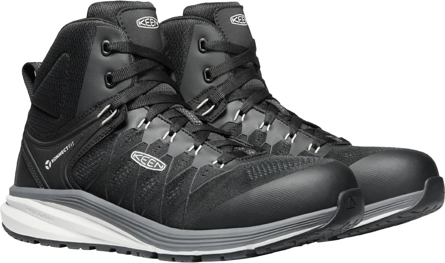 'Keen Utility' Men's Vista Energy EH Mid Hiker Carbon Toe - Vapor / Black