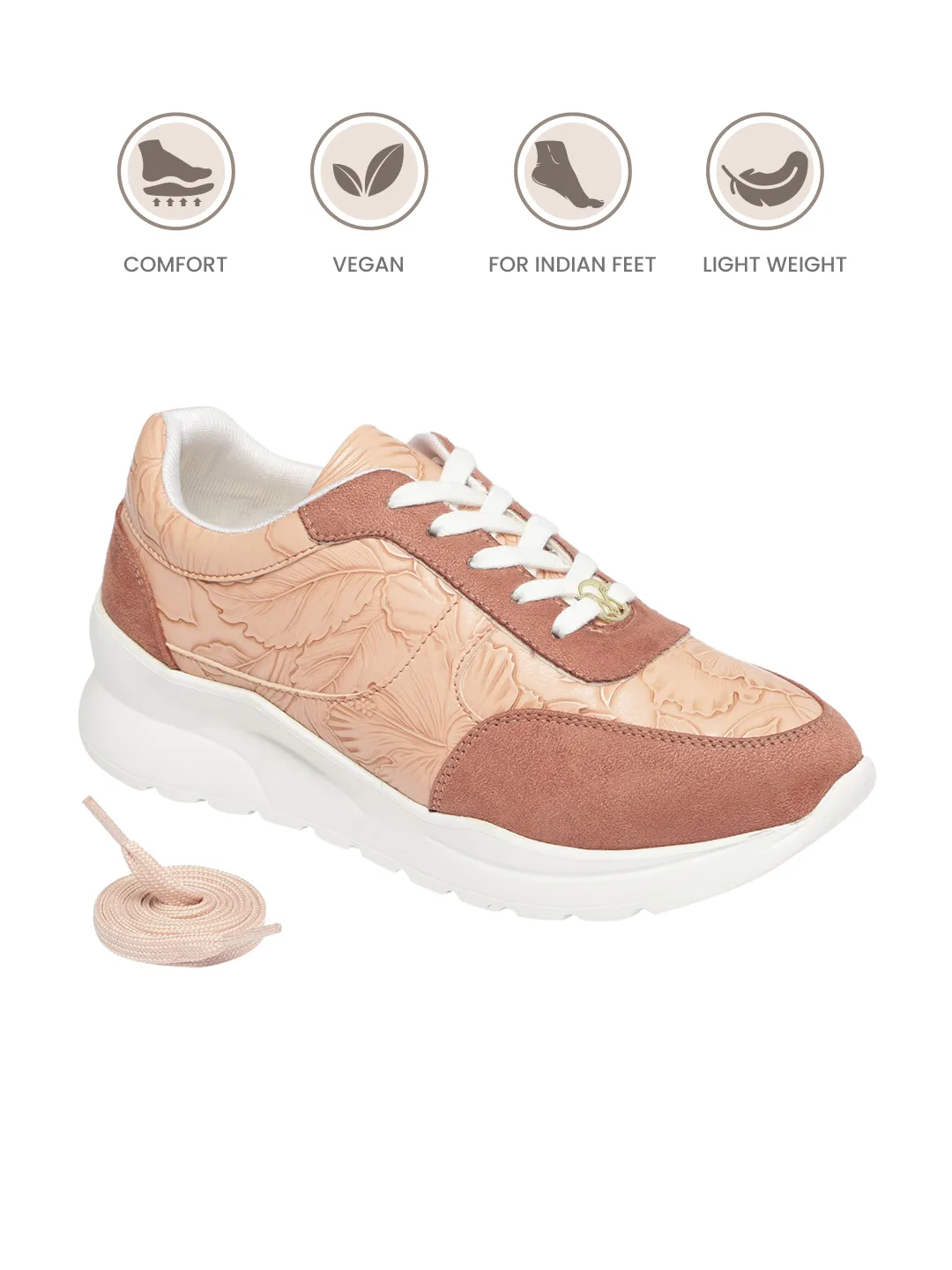 Kerry Peach Sneakers