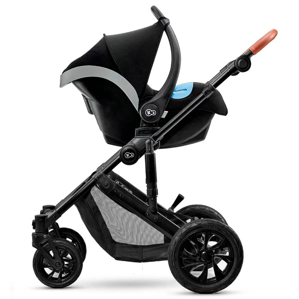 Kinderkraft Stroller Prime 2020 With Car Seat And Accessoriess 3 In 1 Black   Mommy Bag