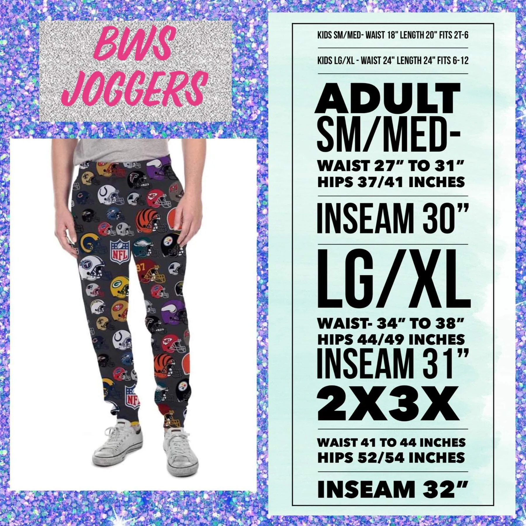 Las Vegas Football Smoke Print Leggings and Unisex Joggers