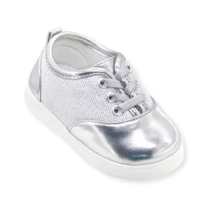 Lexi Sparkle Silver Shoe